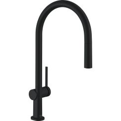 Hansgrohe Talis M54 keukenkraan staand zwart 72802670