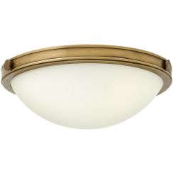 Elstead Lighting Collier plafond 2x40 W messing HK-COLLIER-F-S