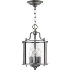 Elstead Lighting Gentry hanglamp 3x60 W HK-GENTRY-P-S-PW