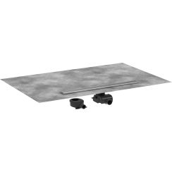Hansgrohe RainDrain Allround lineaire afvoer 80 cm staal 56187800