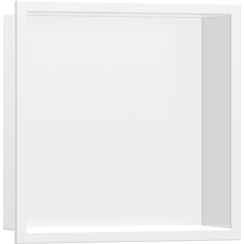 Hansgrohe XtraStoris Original inbouwplank 30 cm wit 56093700