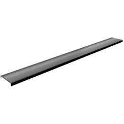 Schedpol Base Graphite Brushed Range afdekking lineaire afvoer 120 cm grafiet 10.059/DPGS