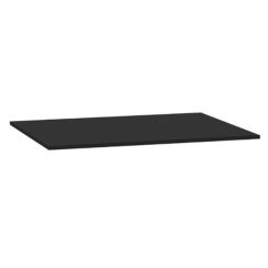 Excellent Tuto 2.0 badkamerblad op kast 80x46.5 cm zwart MLEX.2111.800.BK