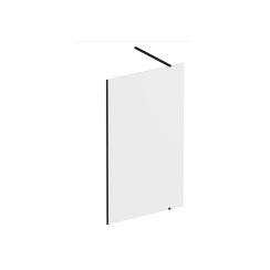 Ravak Walk-In Wall inloopdouchewand 150 cm zwart mat/helder glas GW9WP030SZ1
