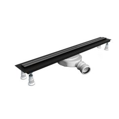Set lineair afvoerrooster Oltens Langan Slim 30014300, afdekking lineaire afvoer Oltens Langan Slim 30018400