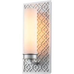 Elstead Lighting Ziggy wandlamp 1x40 W zilveren ZIGGY1-LS