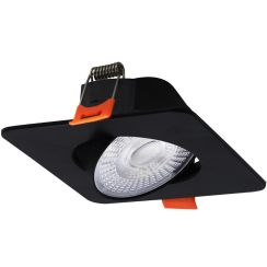 Light Prestige Plus ingebouwde lamp 1x3 W zwart LP-1506/1RS BK Square