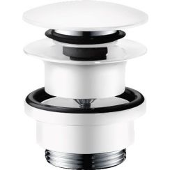 Hansgrohe wastafelstop wit 50100700