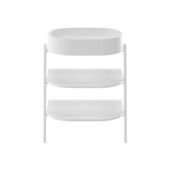 Ravak Yard console 66.8x49.5x76.5 cm onder de wastafel staand wit D80000E005