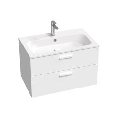 Ravak Chrome kast 80x49x50 cm hangend onder de wastafel wit X000001778