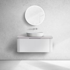 Set kast Oltens Hamnes 60024000, badkamerblad op kast Oltens Hamnes 63014900