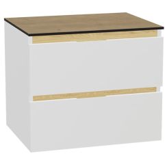 Set kastbehuizing Excellent Tuto 2.0 MLEX.2172.600.WHBL, badkamerblad op kast Excellent Tuto 2.0 MLEX.2116.600.BL, MLEX.2151.600.01.WH