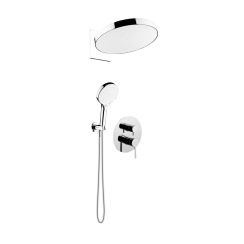 Set regendouche Oltens Regna 37009100, bad- en douchekraan Oltens Rann 34111100, 39403100, 37109100, 39304100, 37200100