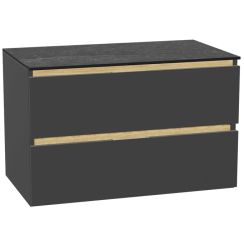 Set kastbehuizing Excellent Tuto 2.0 MLEX.2172.800.GRBL, badkamerblad op kast Excellent Tuto 2.0 MLEX.2116.800.MA, MLEX.2151.800.01.GR