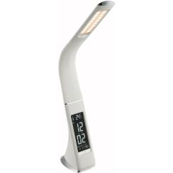 Globo Lighting Sophie bureaulamp 1x6.5 W wit-chroom 58333