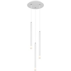 Globo Lighting Ryan hanglamp 3x4 W wit 15629W-3