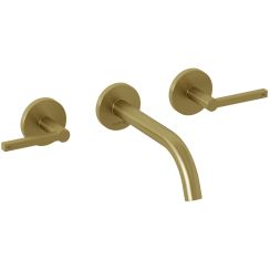 Kludi Nova Fonte Puristic wastafelkraan inbouw gouden 20144N015