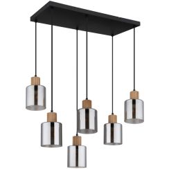 Globo Lighting Aleidis hanglamp x25 W zwart 15768-6