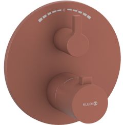 Kludi Nova Fonte Puristic bad- en douchekraan inbouw met thermostaat || 20810O515