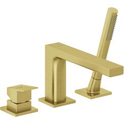 Kludi Decus bad- en douchekraan boven de badkuip gouden 54448N075