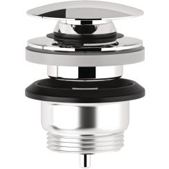 Kludi Rotexa wastafelstop chroom 1047005-00