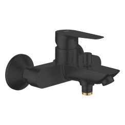 Grohe Start Edge douchekraan wand zwart 241982431