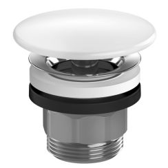 Hansgrohe wastafelstop wit 50110450