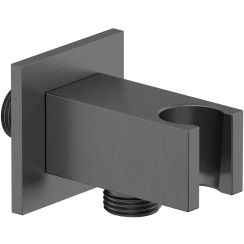 Kludi A-QA hoekverbinding met handvat zwart 65569N2-00