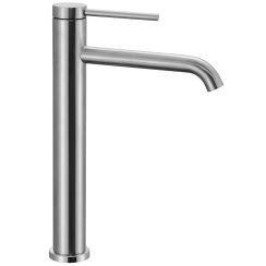 Rea Clif wastafelkraan staand nikkel REA-B5330