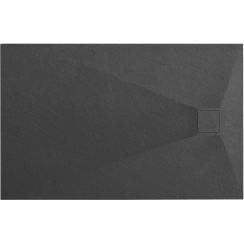 Rea Bazalt rechthoekige douchebak 120x90 cm wit REA-K3912