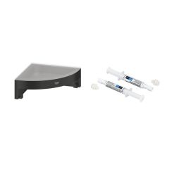 Set doucheplank voor hoeken Grohe Start Cube 411062430, lijm Grohe 41128000