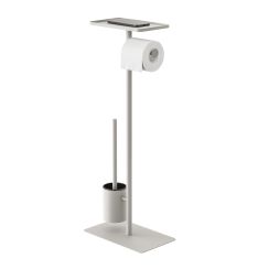Sealskin Brix toiletrolhouder met toiletborstel || 800789