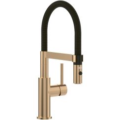 Villeroy & Boch Steel Expert Compact keukenkraan staand zwart-goud/antiek goud 92730023