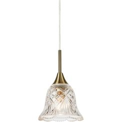 Markslöjd Luna hanglamp 1x40 W messing 109011