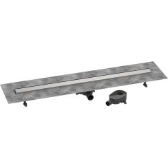 Hansgrohe RainDrain Go lineaire afvoer 90 cm staal 56274800