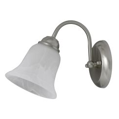Rabalux Francesca wandlamp 1x40 W wit-satijn 7361