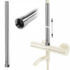 Rea verlenging chroom REA-K0881