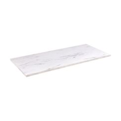 Oltens Tera badkamerblad op kast 100x45 cm wit 63026990