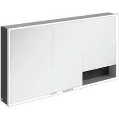 Villeroy & Boch My View+ kast 140x16.8x75 cm met spiegel zwart A48114VL