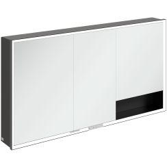 Villeroy & Boch My View+ kast 140x16.8x75 cm met spiegel zwart B48114VL