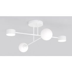 Emibig Holon plafondlamp 4x8 W wit 1559/4