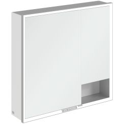 Villeroy & Boch My View+ kast 80x16.8x75 cm met spiegel wit A48180VE