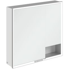Villeroy & Boch My View+ kast 80x16.8x75 cm met spiegel wit A48180VF