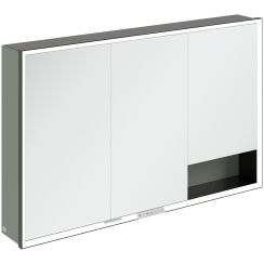 Villeroy & Boch My View+ kast 120x16.8x75 cm met spiegel groen B48112AF