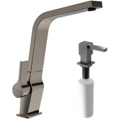 Set keukenkraan Teka ICC 116030005, vloeistofdispenser Teka Zenit 115890045