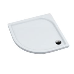 Schedline Canes halfronde douchebak 90x90 cm wit 3SP.C1O-9090