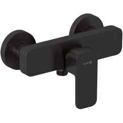 Kludi Renon douchekraan wand zwart 42831N275