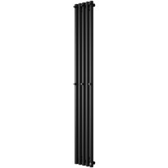 Instal Projekt Hengo badkamerverwarming decoratief 180x34 cm zwart HEN-180/07C31
