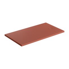 Omnires Aquarock rechthoekige douchebak + afdekrooster 160x80 cm AQUAROCK80-160TE