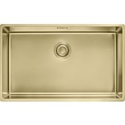 Franke Mythos BXM stalen spoelbak 72.5x45 cm gouden 127.0627.591